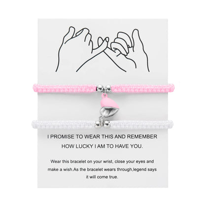 Couples Heart Bracelet set